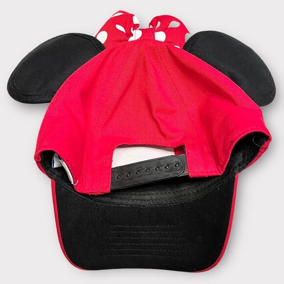 DISNEY Minnie Mouse ears baseball hat youth side snap back adjustable - Picture 2 of 6